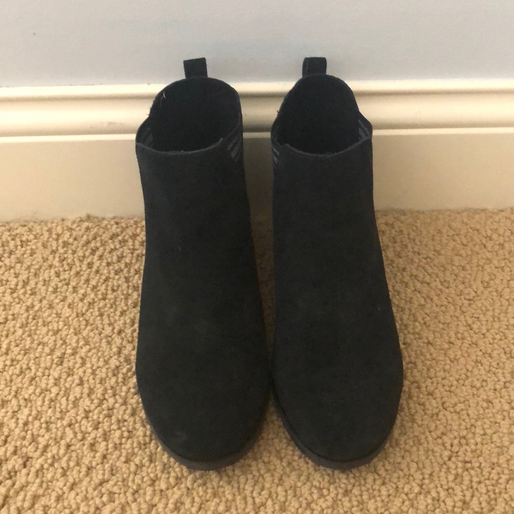 Toms girls small heeled dress shoe